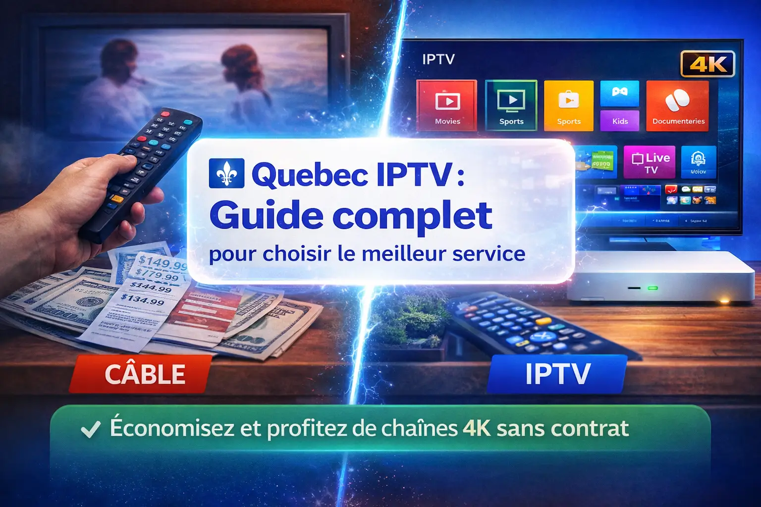 Québec IPTV Guide Complet