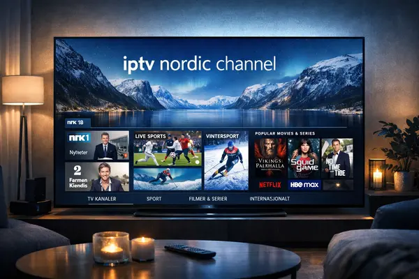 IPTV Nordic Channel i 2026: Alle Norske Kanaler og Sport