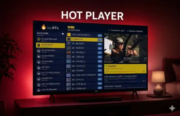 HOT Player IPTV: Komplett guide til installasjon og bruk i 2026